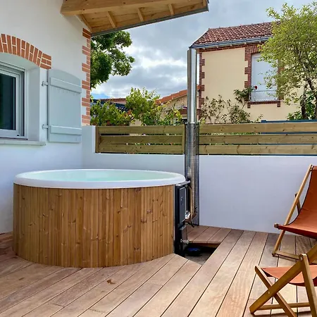 펜션 Cosy A 300m De La Plage, Bain Nordique, Poele A Bois, Borne Electrique, Proche Centre De - Fr-1-306-1278 포르닉